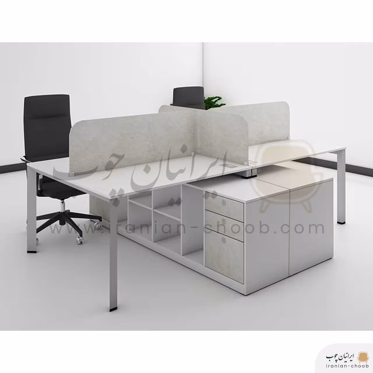 میز کارگروهی ایرانیان چوب مدل G207