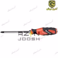 پیچ گوشتی چهارسو ضربه خور 150*8 (PH3) دسته TPR رونیکس Ronix مدل RH-2990