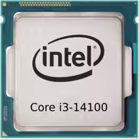 سی پی یو اینتل  Core i3-14100