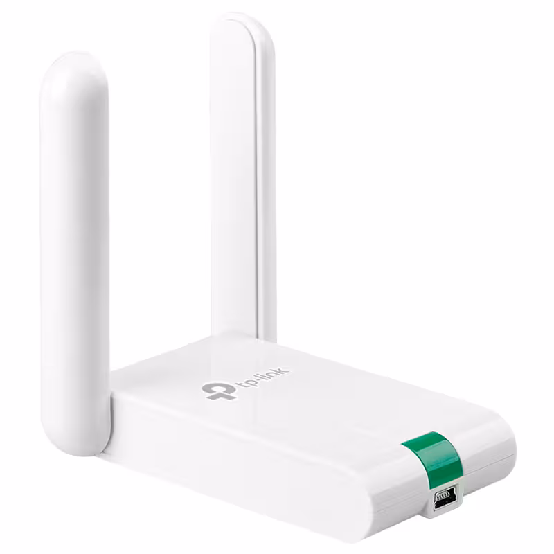 کارت شبکه بی سیم آنتن دار Mini USB 2.0 تی پی لینک سرعت 300 مگابیت بر ثانیه