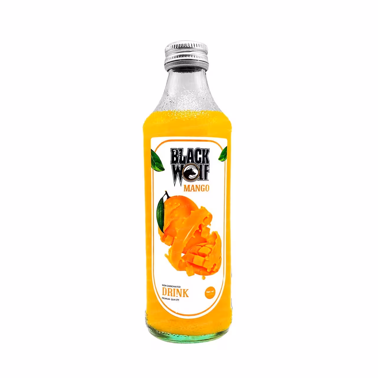 نوشیدنی بدون گاز انبه بلک ولف 330 میلی لیتری