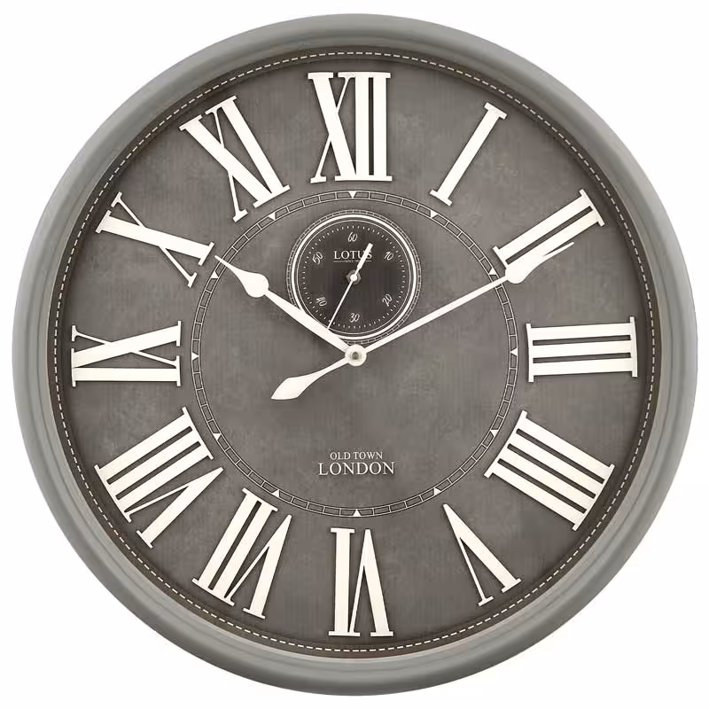 ساعت دیواری چوبی لوتوس مدل ANSON کد W-161