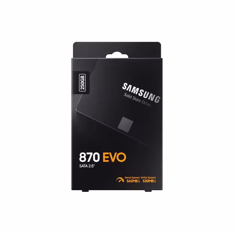 اس اس دی سامسونگ EVO 870 ظرفیت 250 گیگابایت