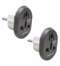 تبدیل برق 3 به 2 مارکن مدل هیرو پاور کد 20A - بسته 2 عددی