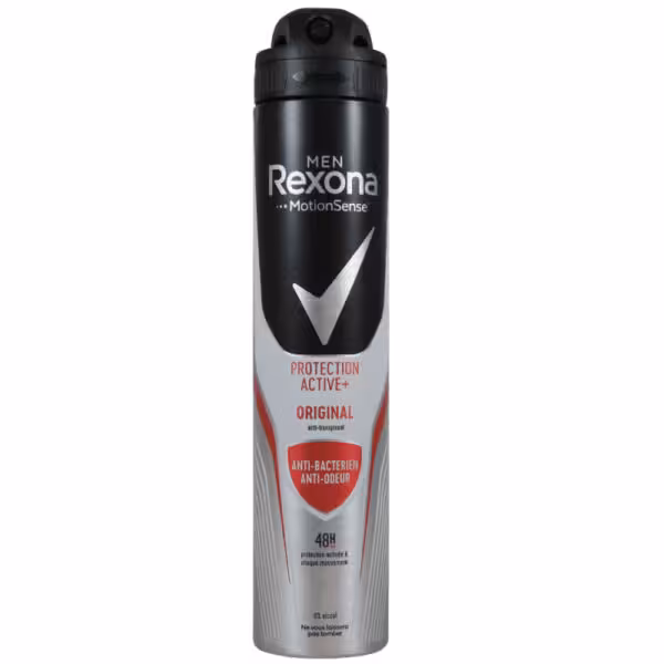 اسپری ضد تعریق پودری رکسونا پروتکشن اکتیو  200 میلی‌لیتر Rexona men protection active  Body Spray