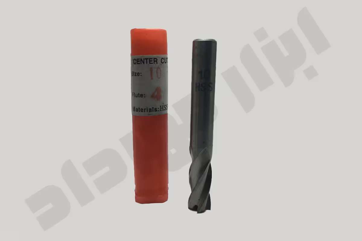 فرز انگشتی 4 پر سایز 10 میلیمتر HSS