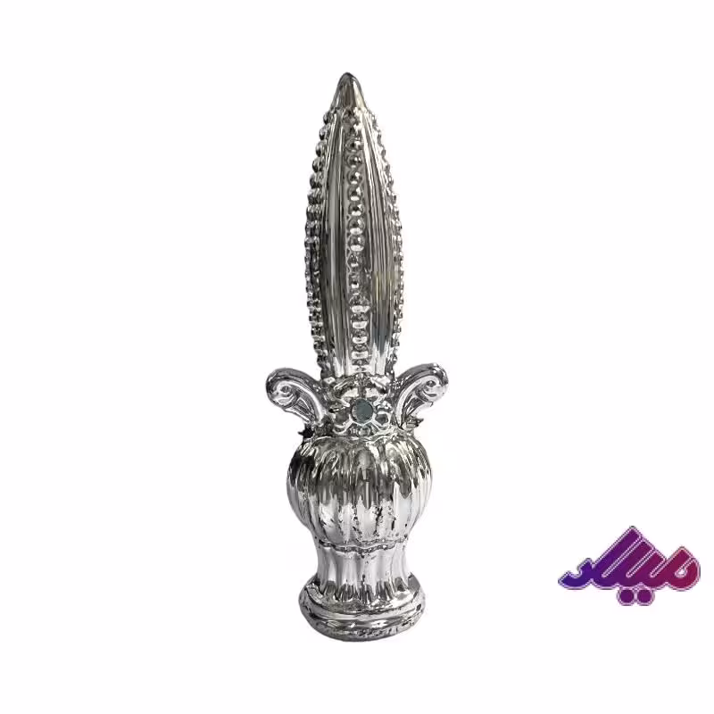 آویز وسط سینی پلاستیکی فشنگی نقره ای