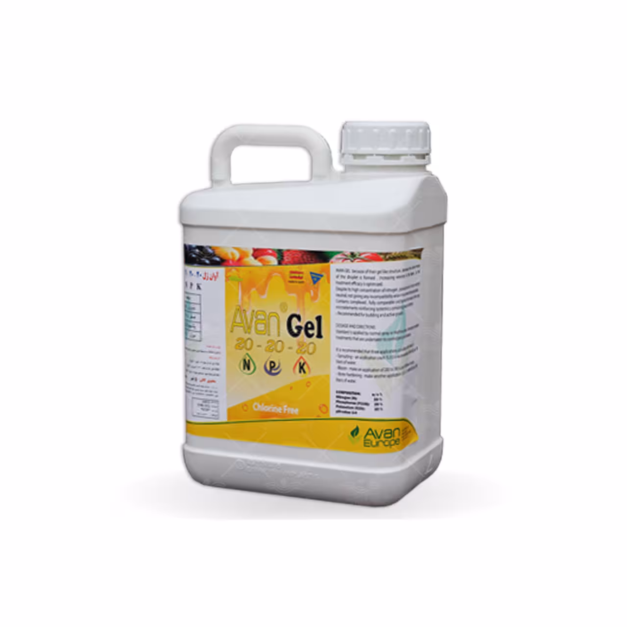 کود مایع NPK 20.20.20 ژل اوان اسپانیا