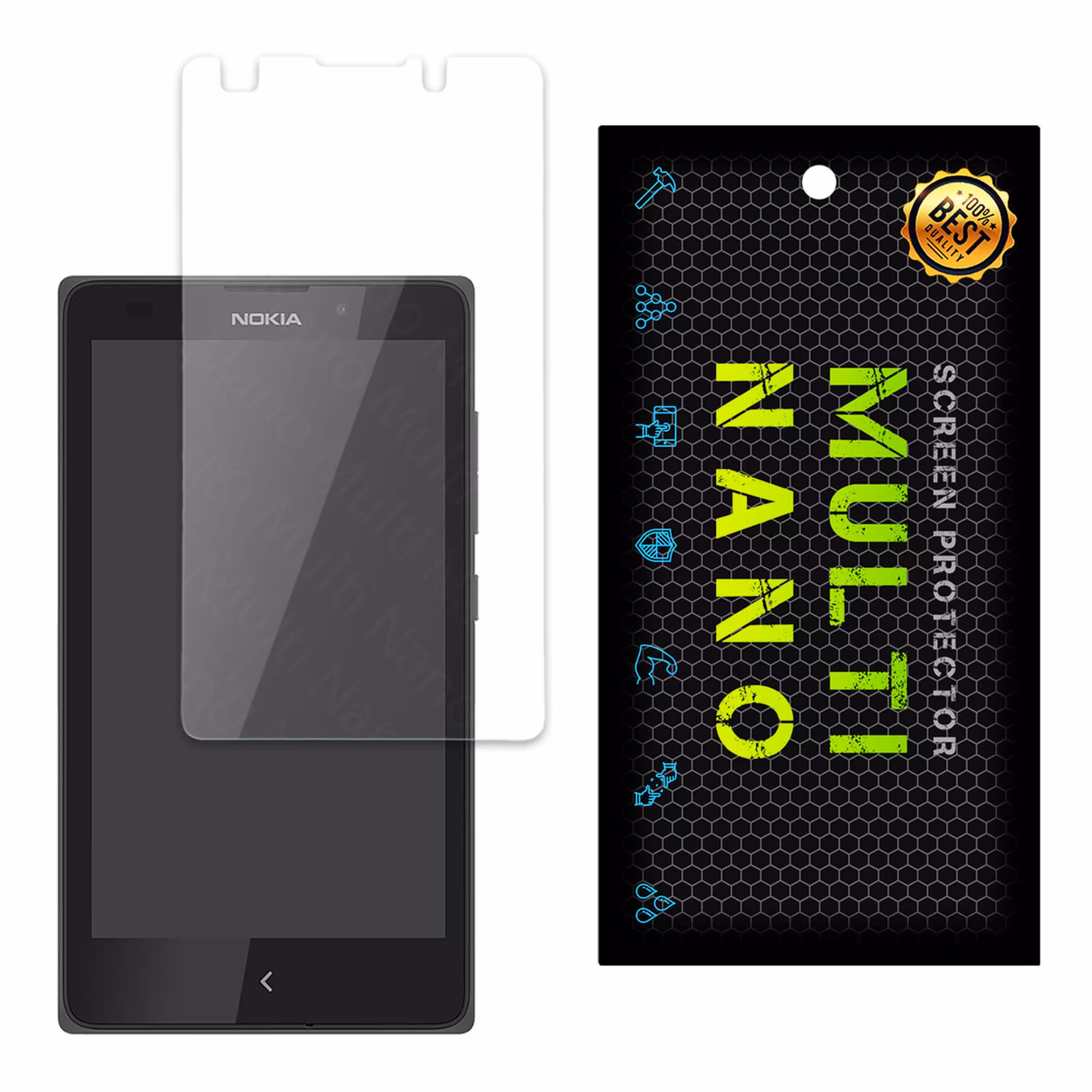 محافظ صفحه نمایش مولتی نانو مدل Pro مناسب برای گوشی موبایل نوکیا Lumia  XL