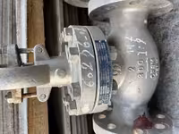 شیر سوزنی 2 اینچ دو تیکه ریس فیس کلاس 300 STEM 316 DISC CF3M BALL CF3M BODY CF3M