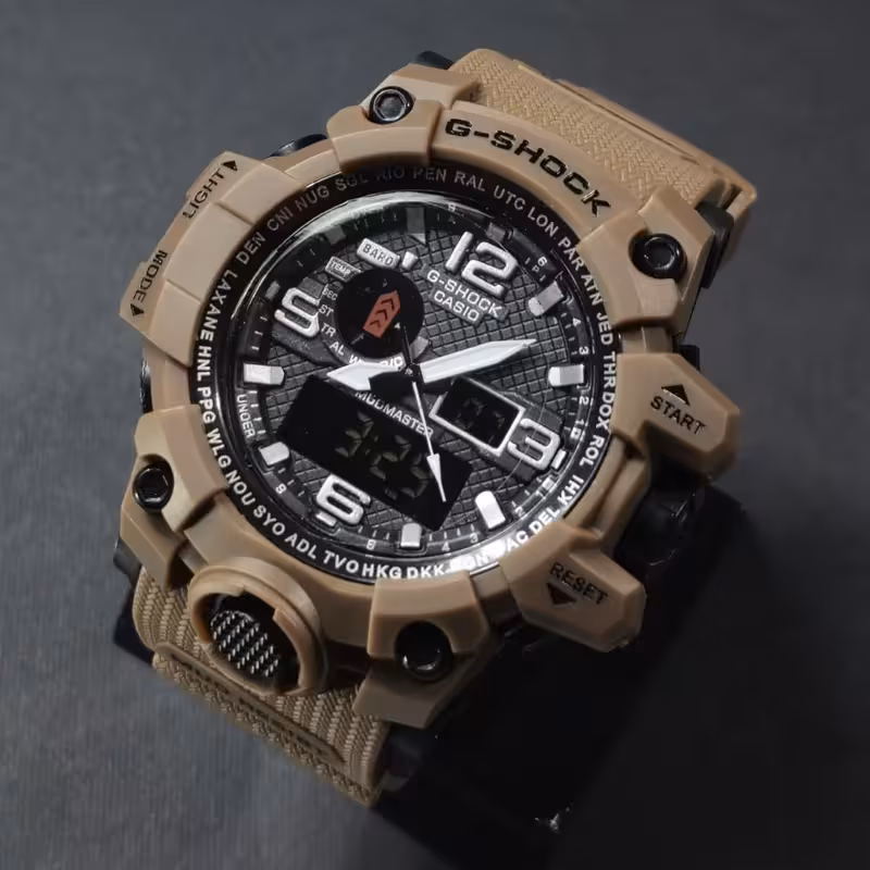 ساعت مچی جی شاک G-Shock  دو زمانه کد G1022
