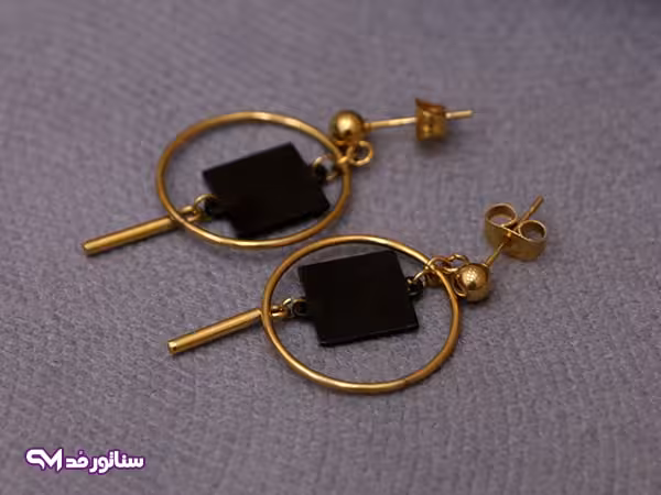 گوشواره استیل کد G5022