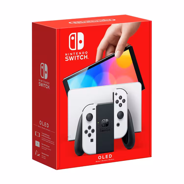 کنسول بازی نینتندو سوییچ سفید NINTENDO SWICH OLED