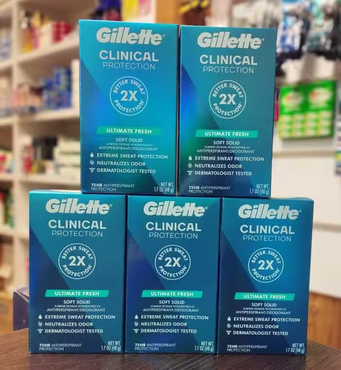 مام کلینیکال ژیلت  Gillette CLINICAL ultimate fresh