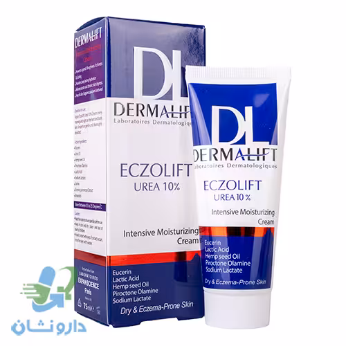 کرم مرطوب کننده و نرم کننده حاوی اوره 10 درصد درمالیفت