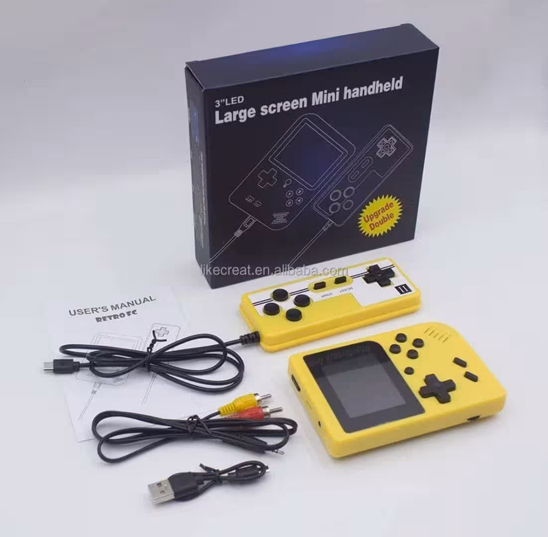 دستگاه بازی همراه با دسته 400 بازی