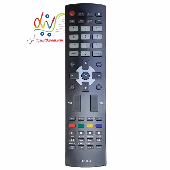 کنترل تلویزیون اسنوا HOF-53HS