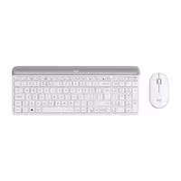 موس و کیبورد بی سیم بی صدا لاجیتک مدل Logitech MK470 Slim Wireless Keyboard and Mouse Combo