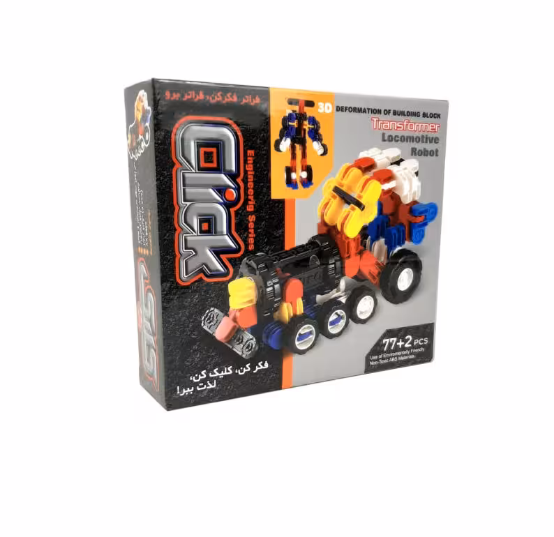 بازی ساختنی ربات طرح لوکوموتیو