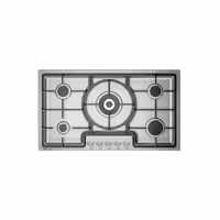 اجاق گاز استیل 5 شعله کن مدل بتریا ایتالیا