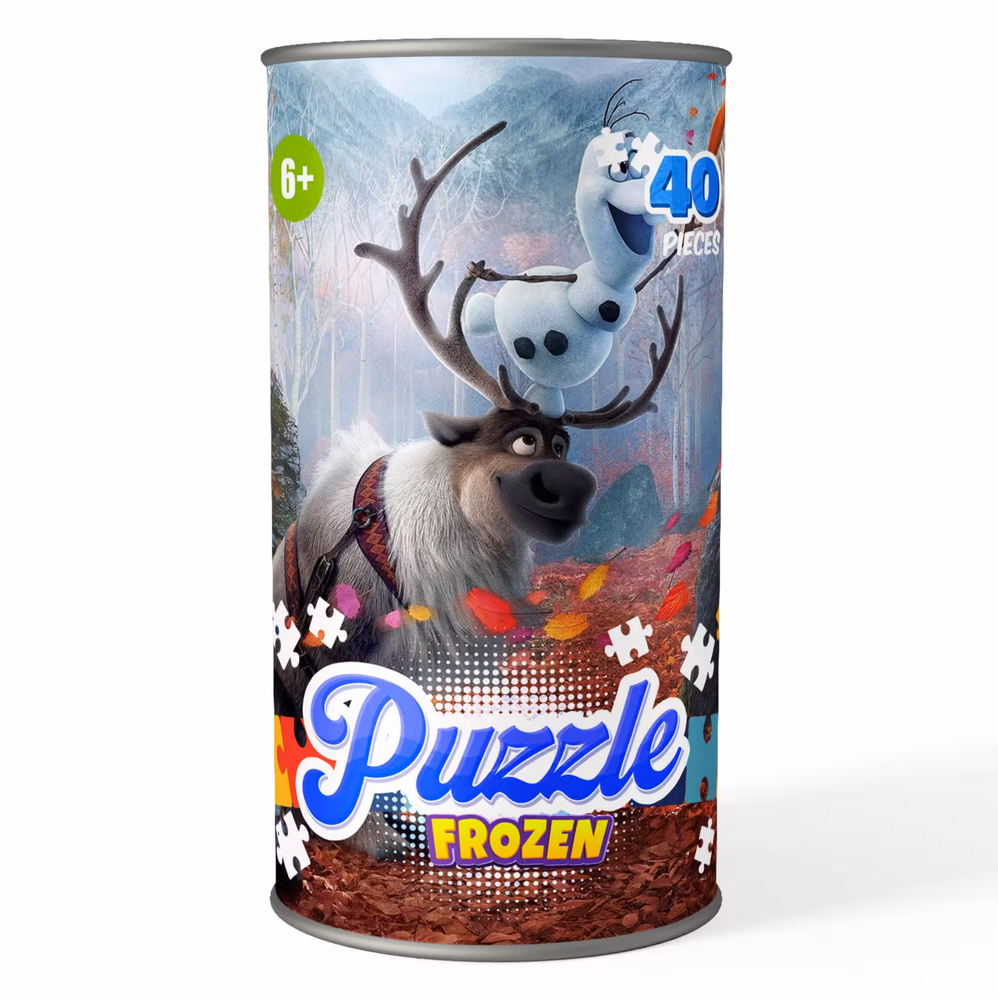 پازل 40 تکه کارتون فروزن