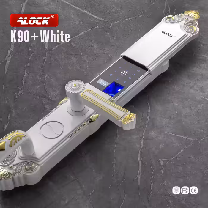 قفل اثر انگشتی دیجیتال ALOCK مدل K90  White