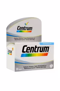 قرص مولتی ویتامین ادونس سنتروم - بسته 30 عددی