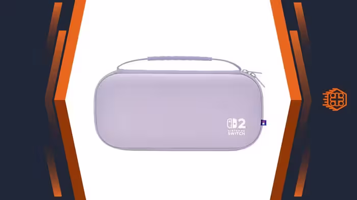 کیف Hori Slim Hard Pouch Plus مخصوص Nintendo Switch 2 – بنفش
