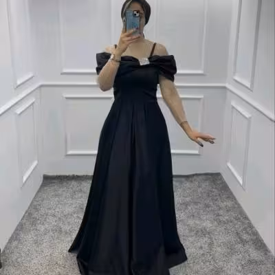 پیراهن زنانه ساتن مدل پیراهن مجلسی ساتن لباس مجلسی زنانه