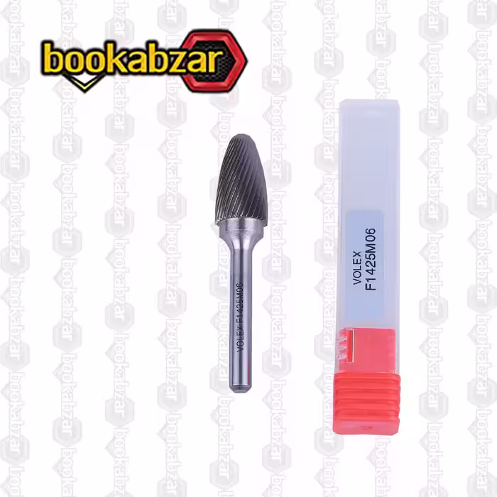 فرز فرم الماسه مخروطی گنبدی سرگرد تک شیار قطر 14 برند VOLEX