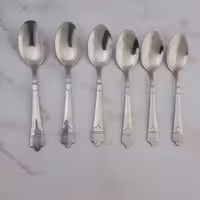 قاشق مربا مدل اشراف بسته 6 عددی