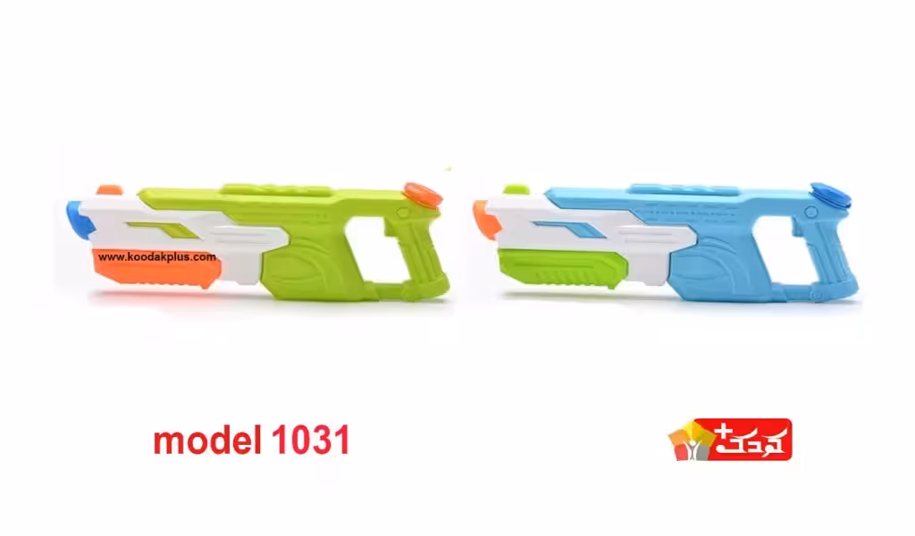 تفنگ آب پاش اسباب بازی متوسط 38 سانتی مدل  1031