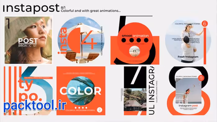 دانلود پروژه افتر افکت پست اینستاگرام Instagram Post - پک تول
