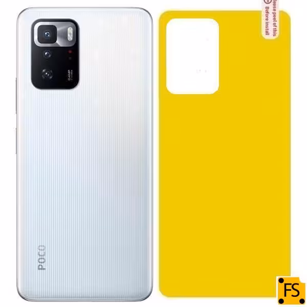برچسب پشت گوشی شیائومی Xiaomi Poco X3 GT
