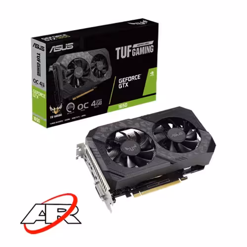 کارت گرافیک ایسوس مدل TUF GAMING  GTX 1650 OC V2 4GB