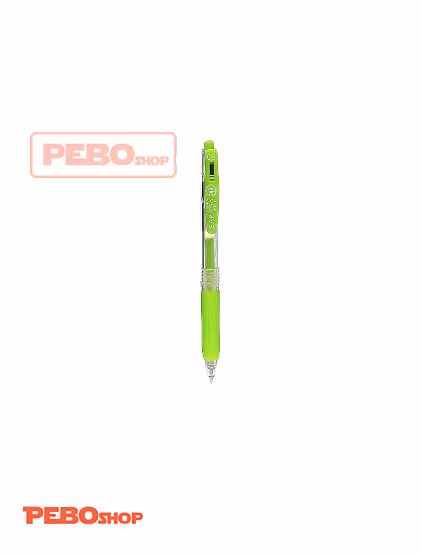 روان نویس زبرا مدل sarasa سبز پسته ای