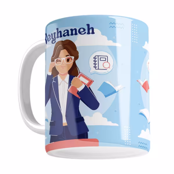 خرید ماگ-لیوان   معلم و استاد  ریحانه