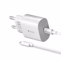 شارژر دیواری دیویا مدل Devia Smart Series PD 25W همراه کابل USB-C