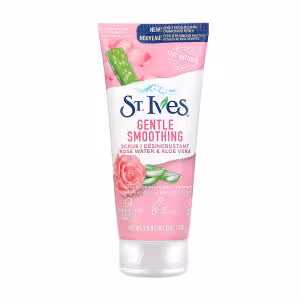 اسکراب لایه بردار پوست اس تیایوز سری GENTLE SMOOTHING مدل ROSE WATER AND ALOE VERA حجم 170 میلی لیتر