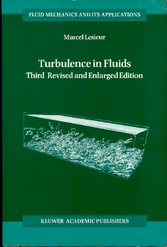 خرید و دانلود نسخه کامل کتاب Turbulence in Fluids