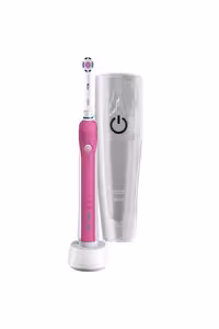 مسواک برقی Oral-B مدل Pro 750 رنگ سفید صورتی