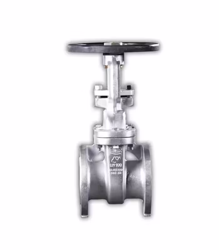 شیر کشویی زبانه فلزی کلاس 150 دهانه خروجی 6″