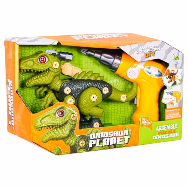 ساختنی مدل دایناسور و دریل