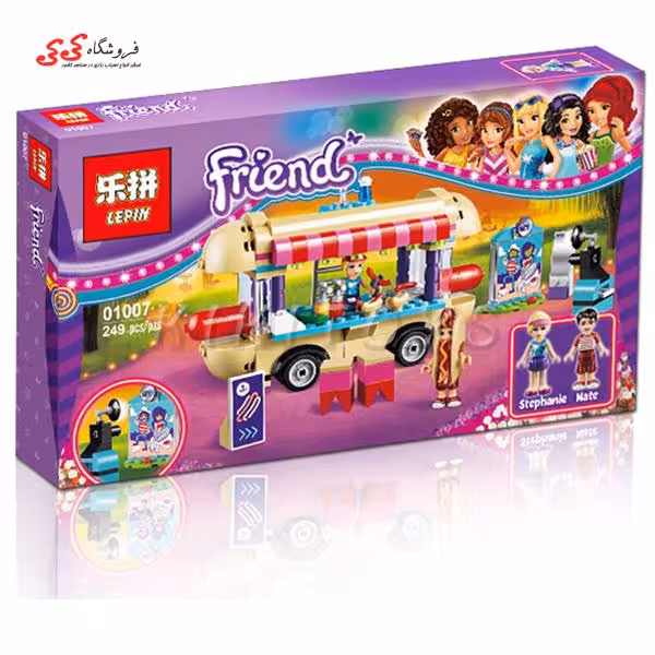 لگو ماشین فست فود دخترانه فرندز لپین 01007 LEPIN