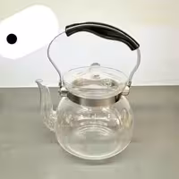 قوری پیرکس weimeiدسته چوبی