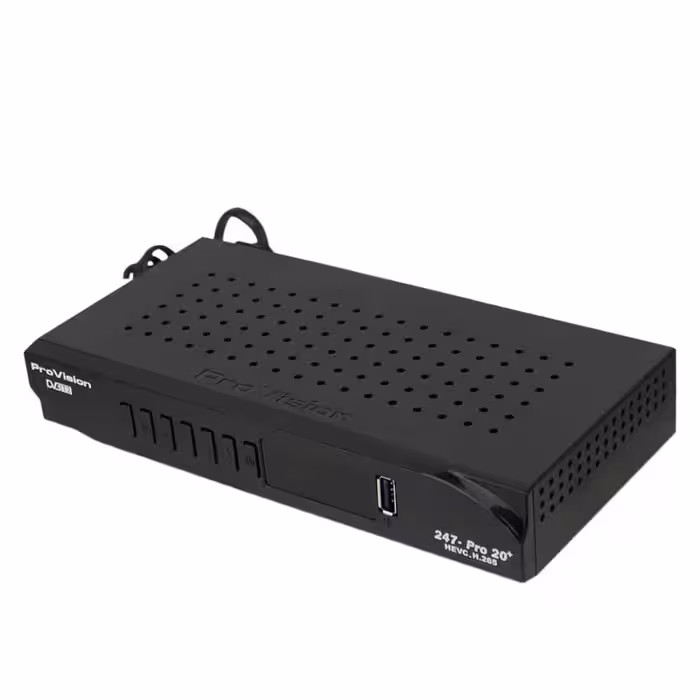 گیرنده دیجیتال پرو ویژن Provision 247-Pro 20 Plus   کابل AV