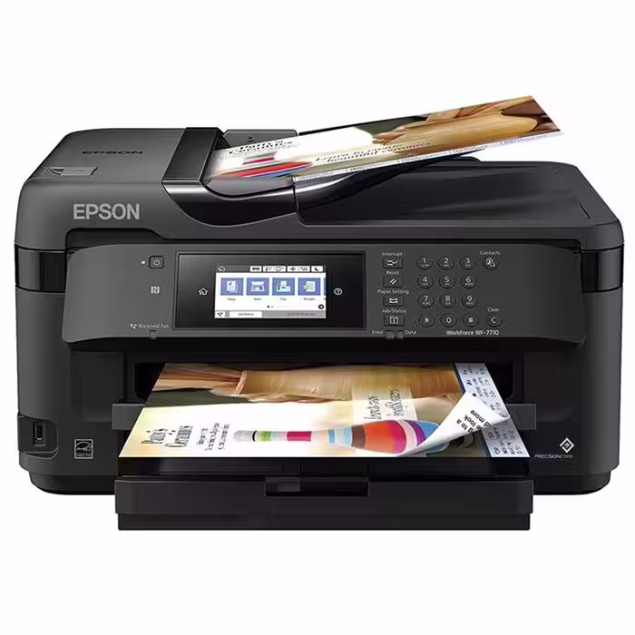 پرینتر جوهر افشان چندکاره اپسون مدل WF-7710dw