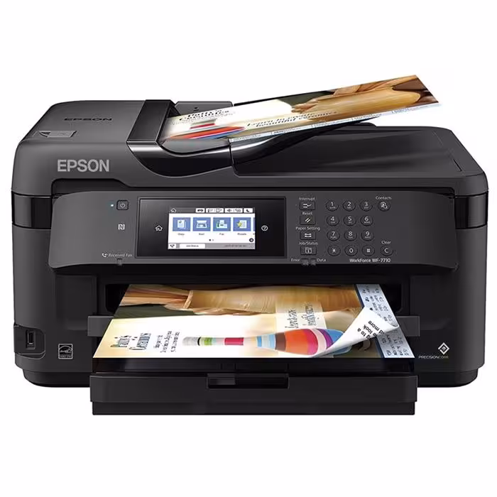 پرینتر جوهر افشان چندکاره اپسون مدل WF-7710dw