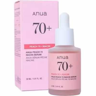 سرم روشن‌کننده نیاسینامید آنوا حاوی عصاره هلو  70 30 میلی‌لیتر