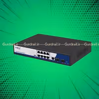 سوییچ شبکه مدیریتی HRUI POE مدل HR-AFGM-82NS | گاردریل